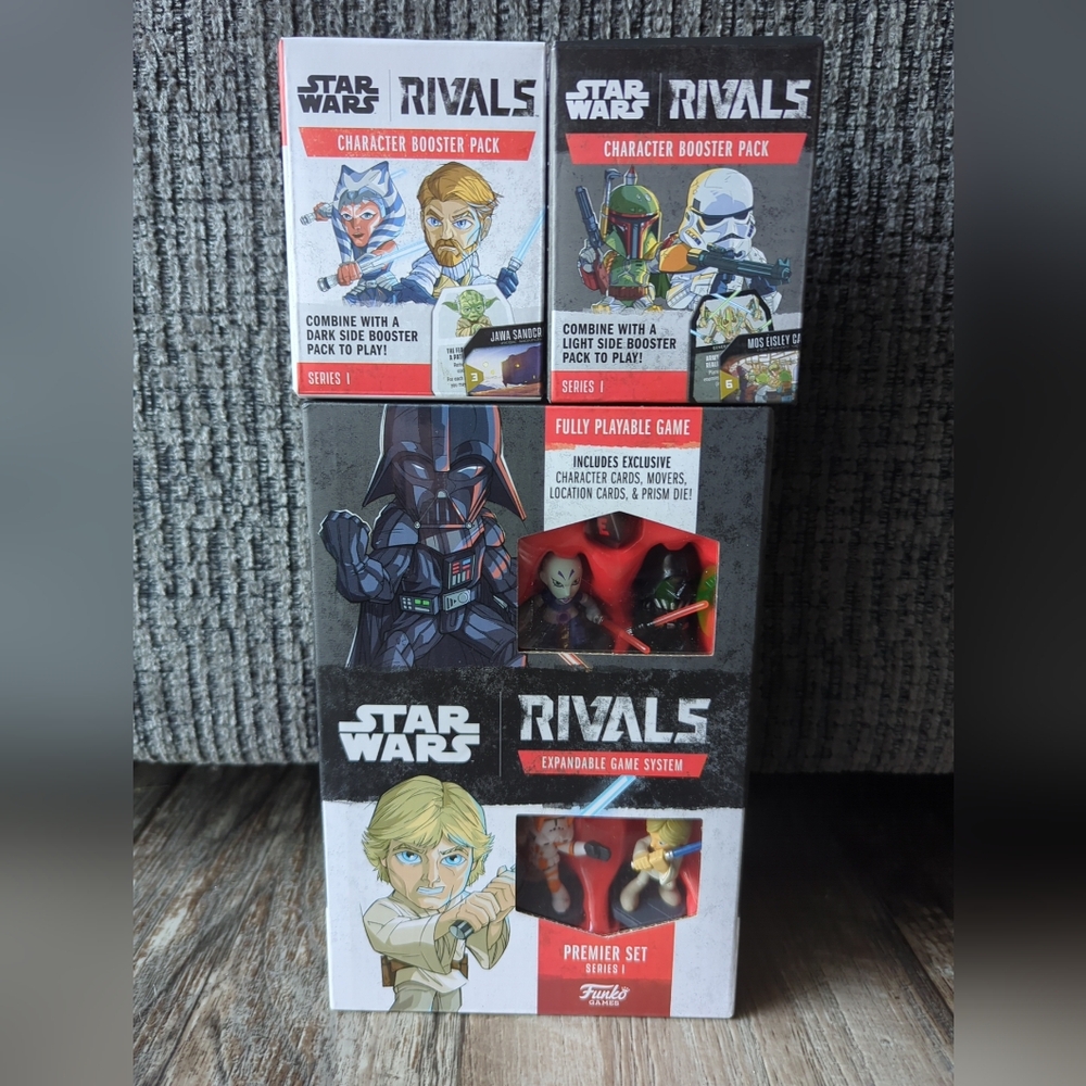 Star Wars Rivals Expandable Game System Premier Set Series 1 - LOT OF 3 - NIP